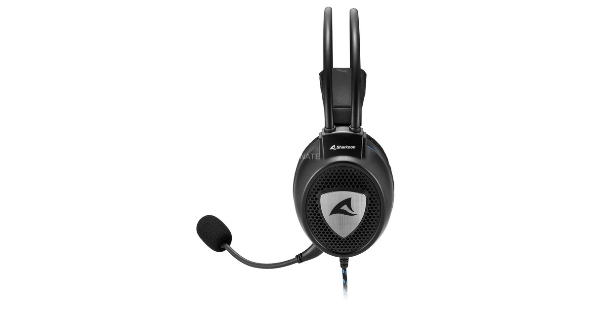 SharkoonSKILLER SGH10 on-ear gaming headset  (Zwart, Pc, PlayStation 4, PlayStation 5, Xbox Series X|S)