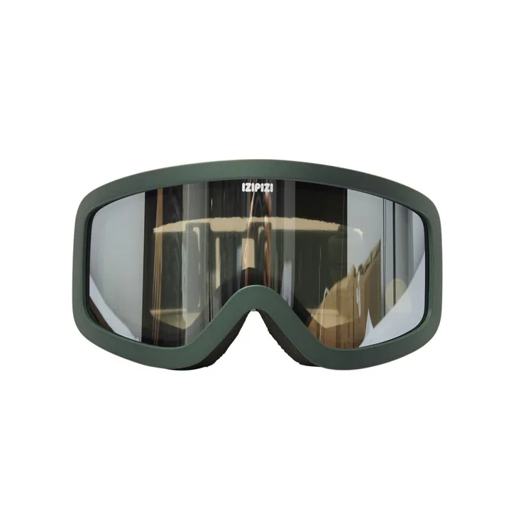 IZIPIZI Masque de Ski Sun Snow - Collection Adulte | Vert kaki