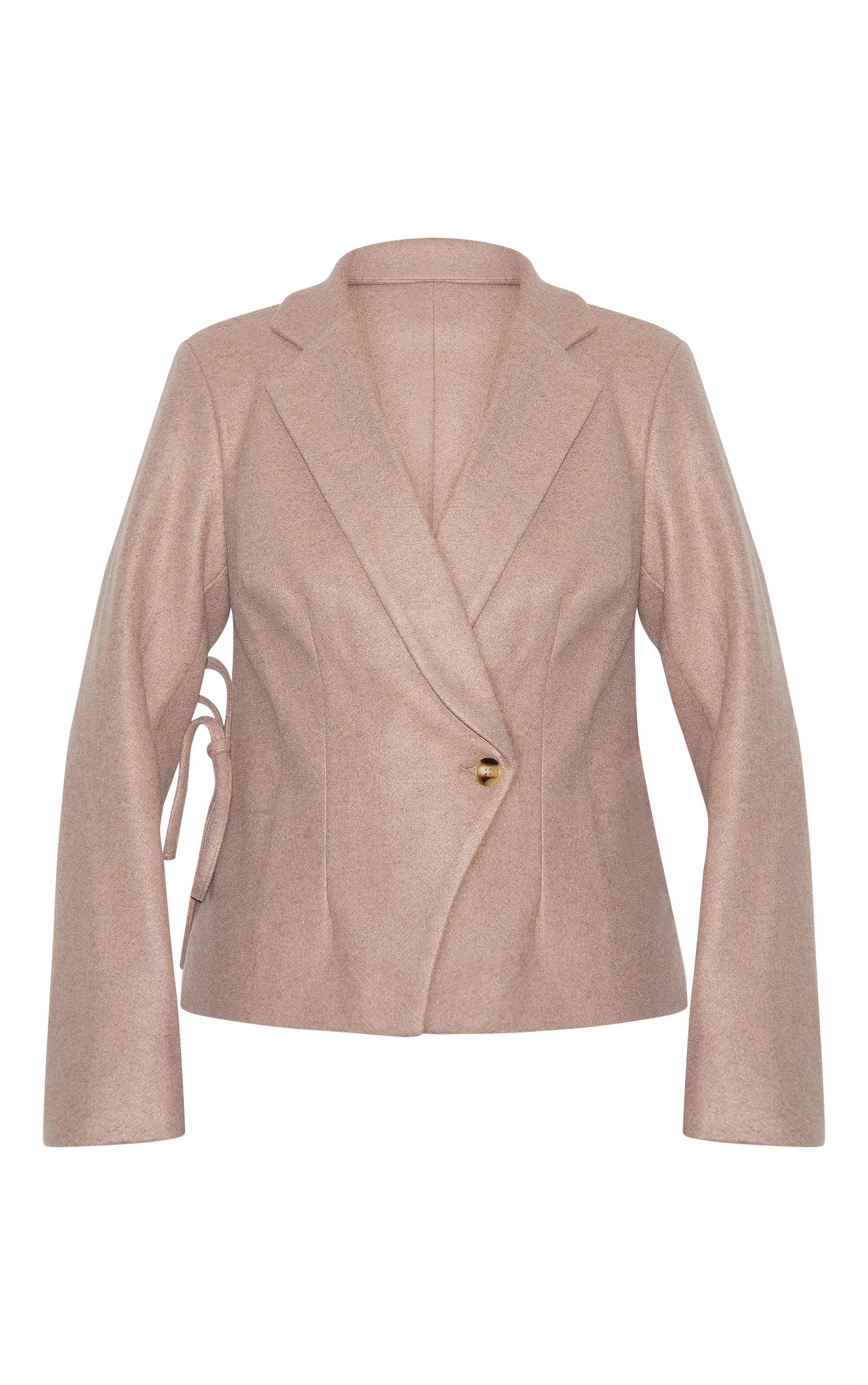 Champignon Blazer Aspect Laine Cintré Plus