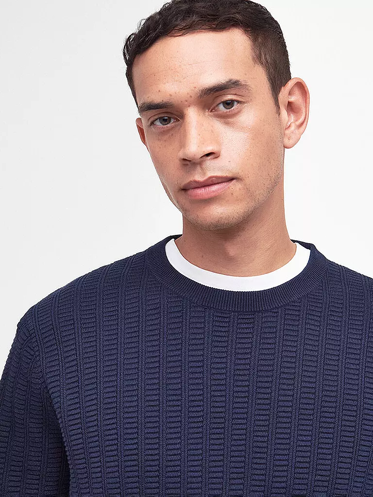 BARBOUR Strickpullover dunkelblau