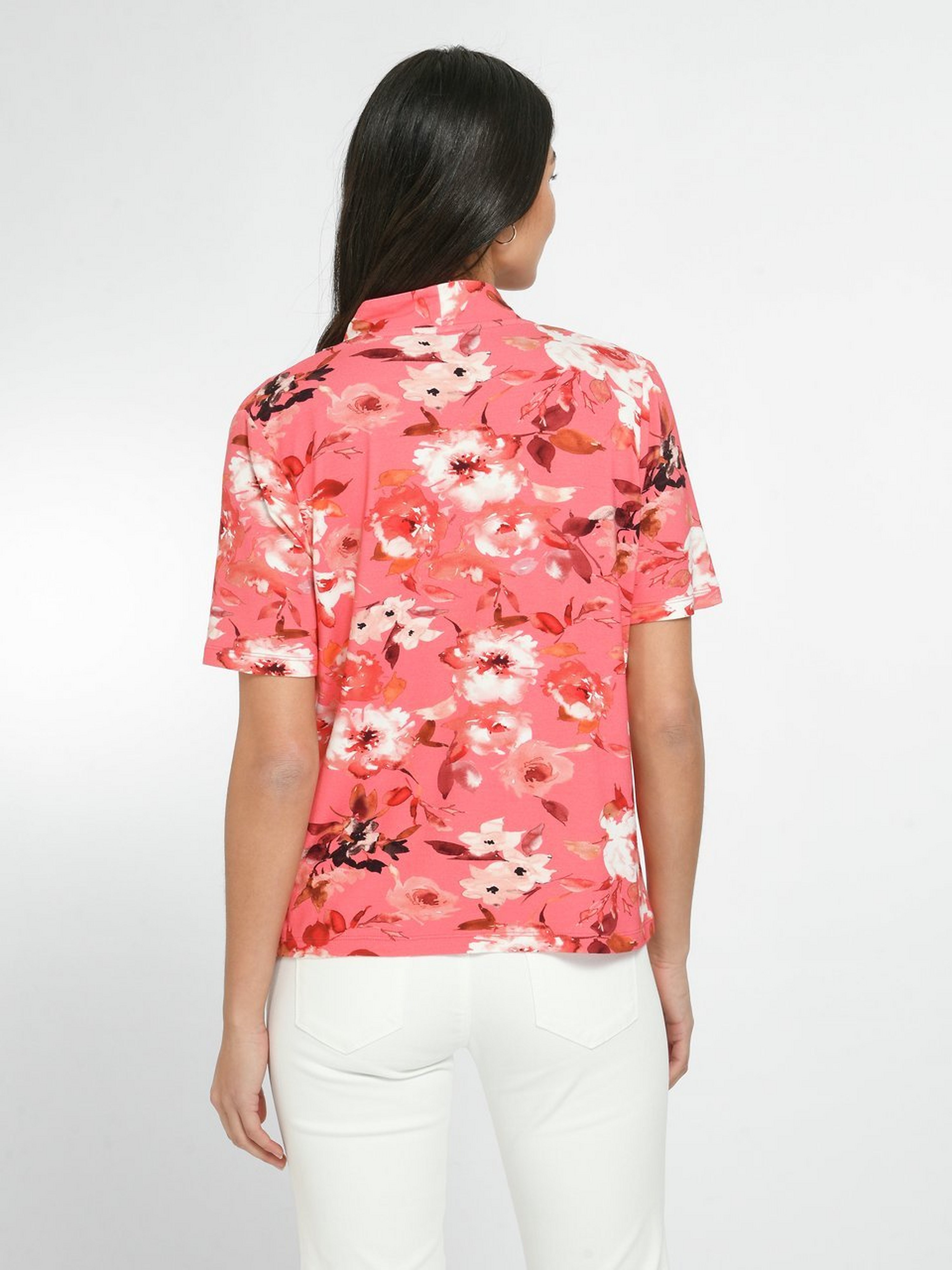 Jersey-Bluse