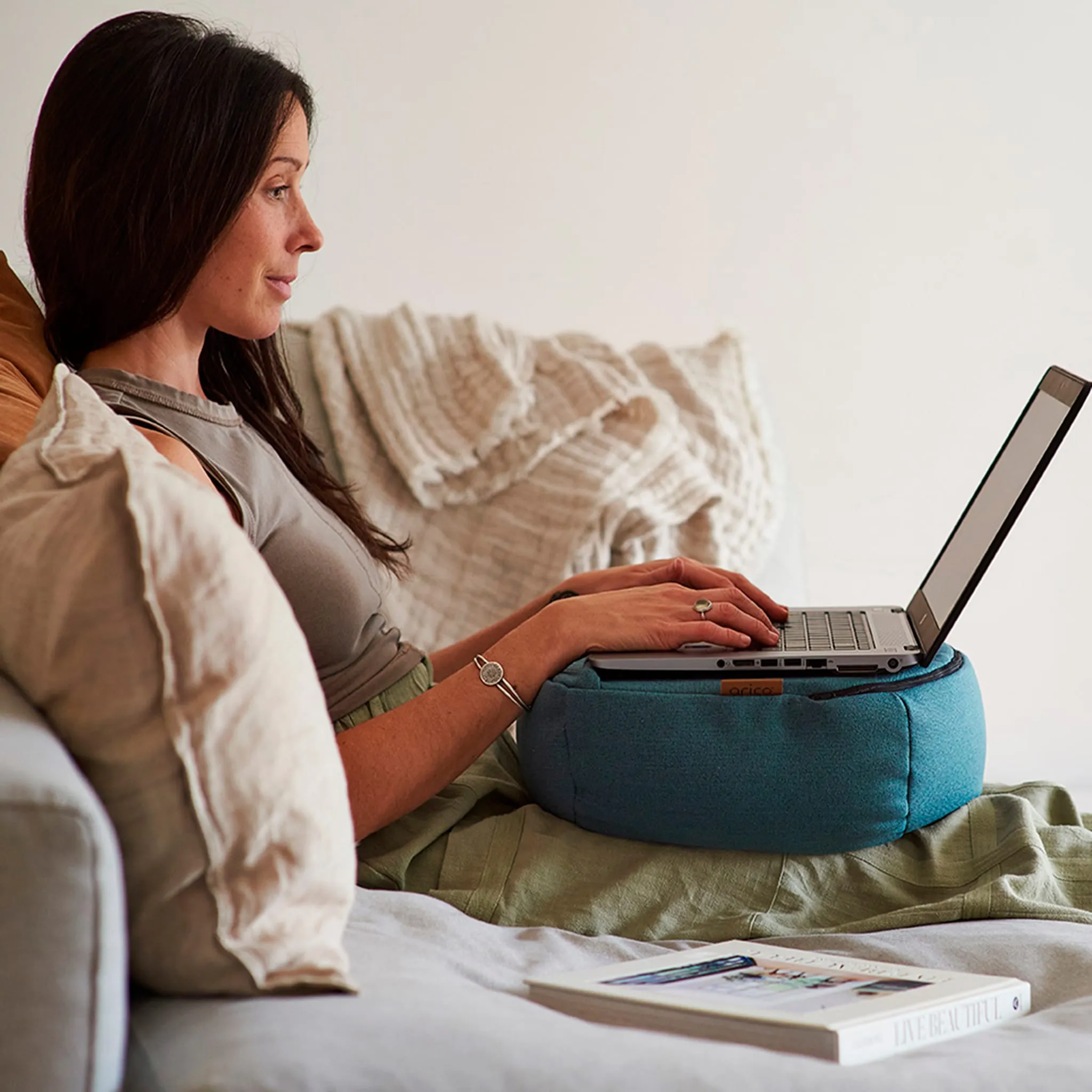 Arico Coussin-Plateau Multi-fonctions Rico - Recif