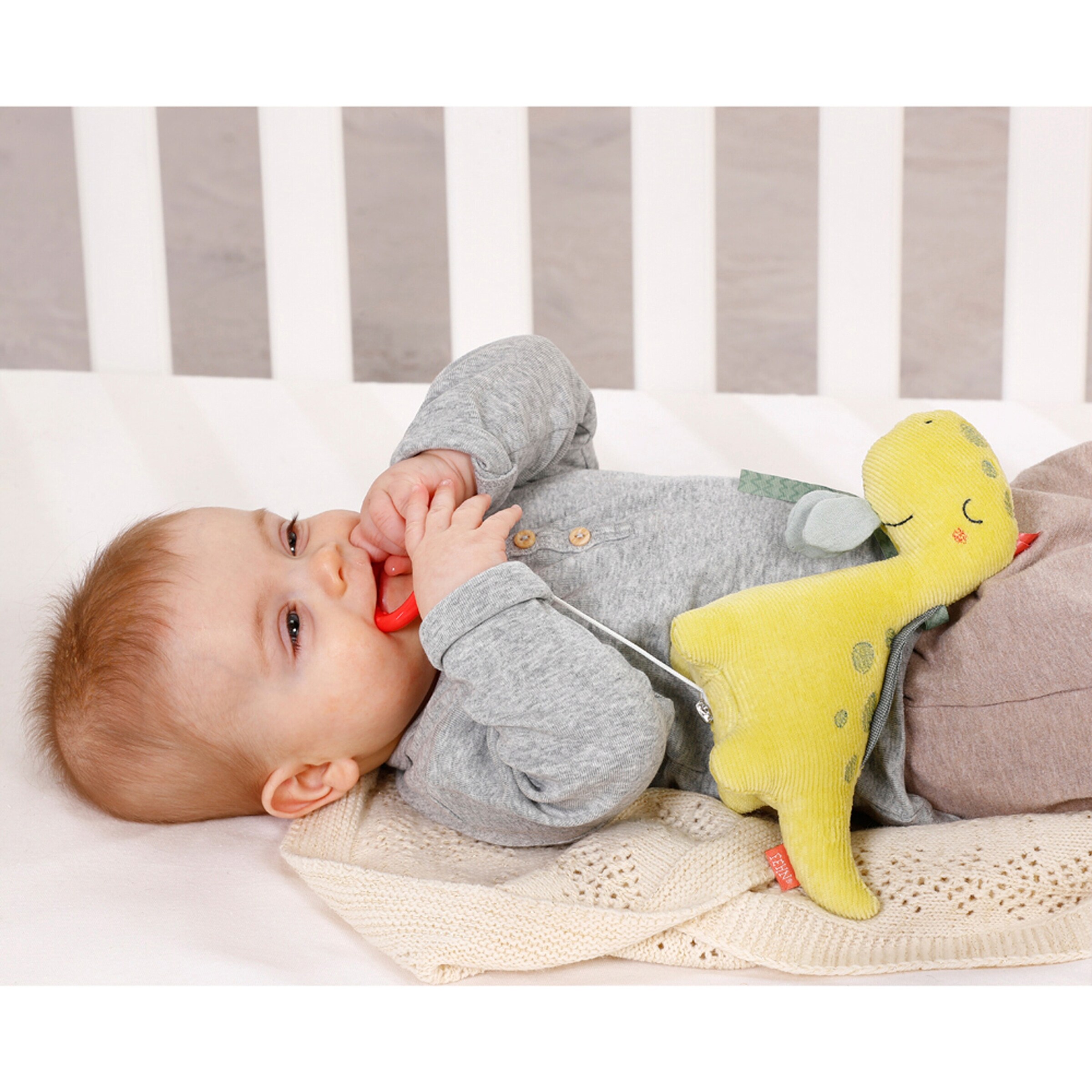 Fehn Mini-Spieluhr Happy Dino 16cm
