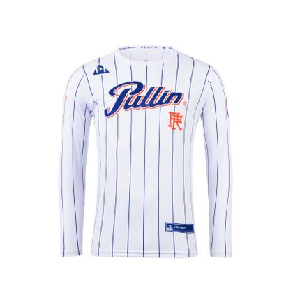 Maillot cross Pull-in RACE 2025 - Blanc / Orange