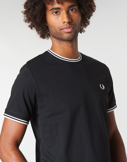 Fred Perry - TWIN TIPPED T-SHIRT - Noir