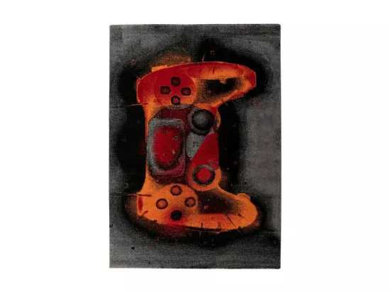 Tapis enfant et ado 230x160cm, design F304E coloris multicolore - Confort et élégance pour votre intérieur