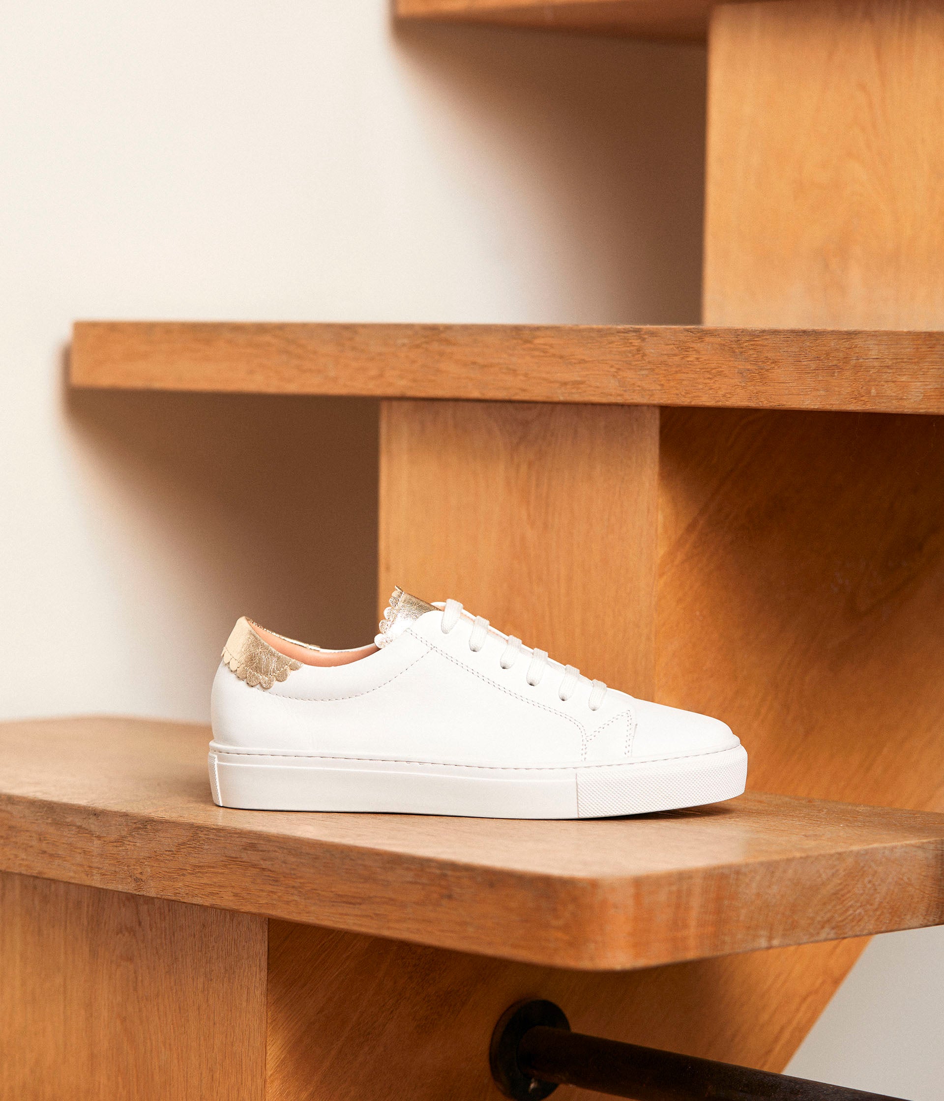 Baskets blanches Suzanne