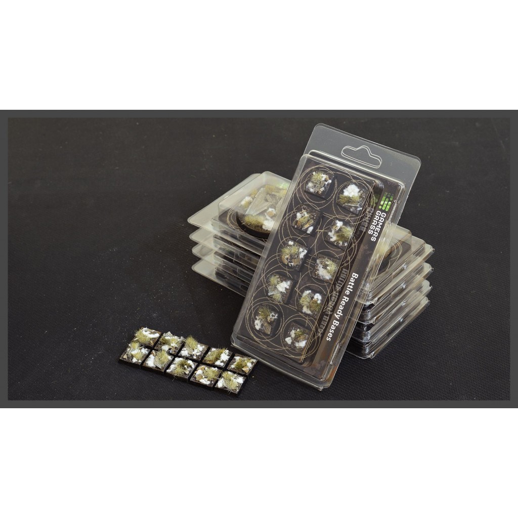Winter Bases, Square 20mm (x10)