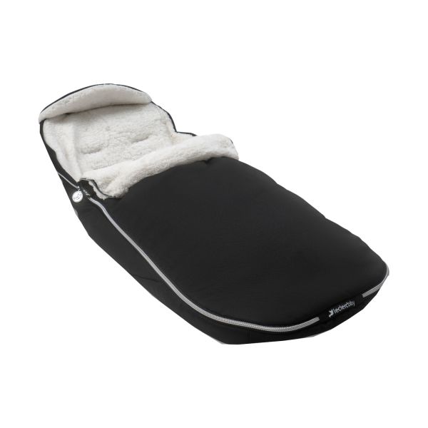 Leclerc Baby Teddy Voetenzak – Piano Black