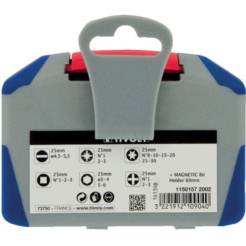 Embout standard - Essential - coffret de 21 pièces - 1 porte-embout magnéti