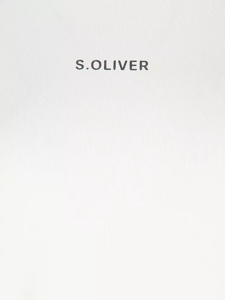 S.OLIVER T-Shirt  weiss
