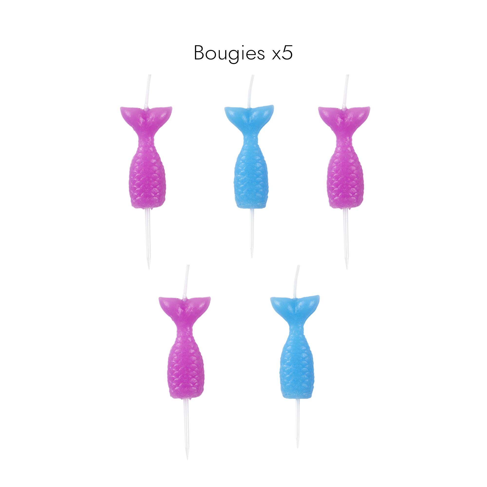 BOITE ANNIVERSAIRE SIRENE 53 PIECES