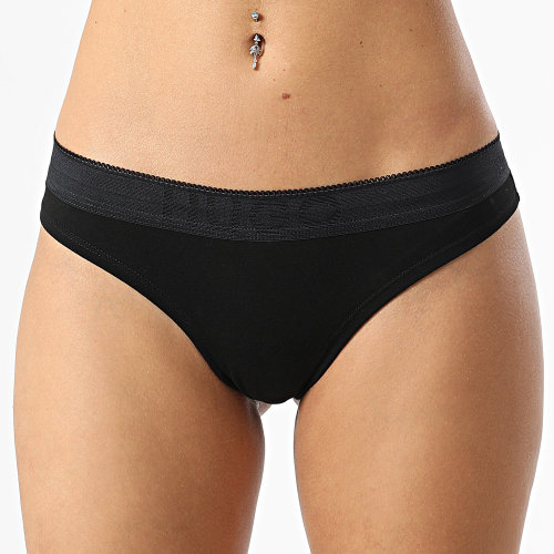 Lot De 3 Strings Femme 50480163 Noir Blanc Beige