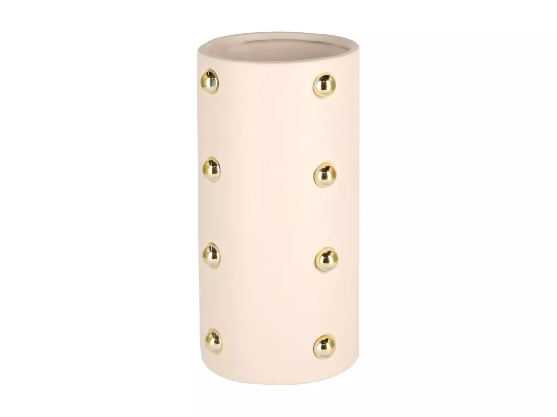 Vase Boka beige moyen 25 x 12.5