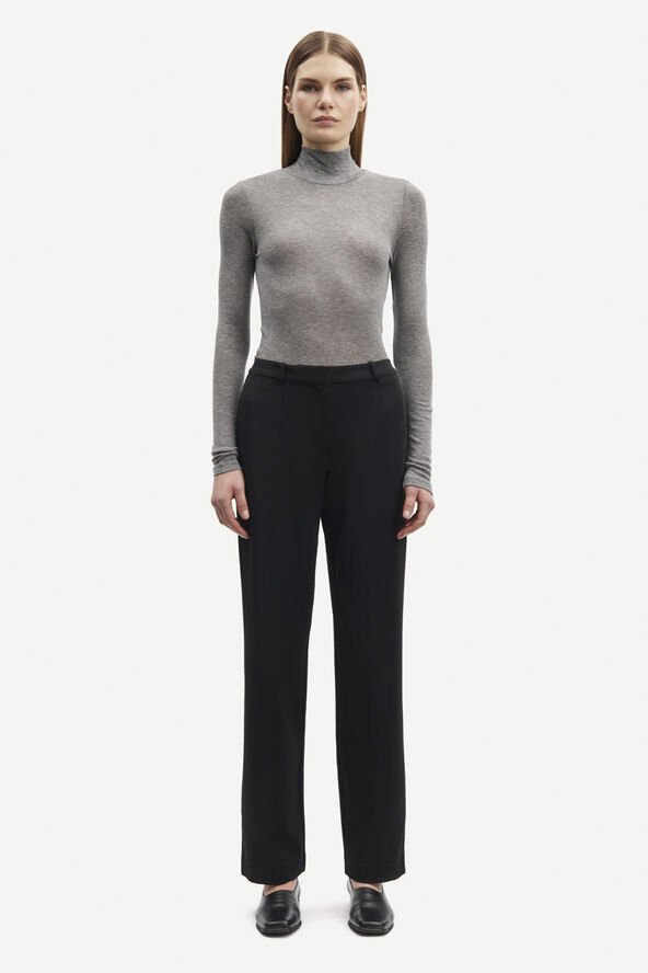 Samsøe Samsøe Sahoys straight wb trousers 7331 Black