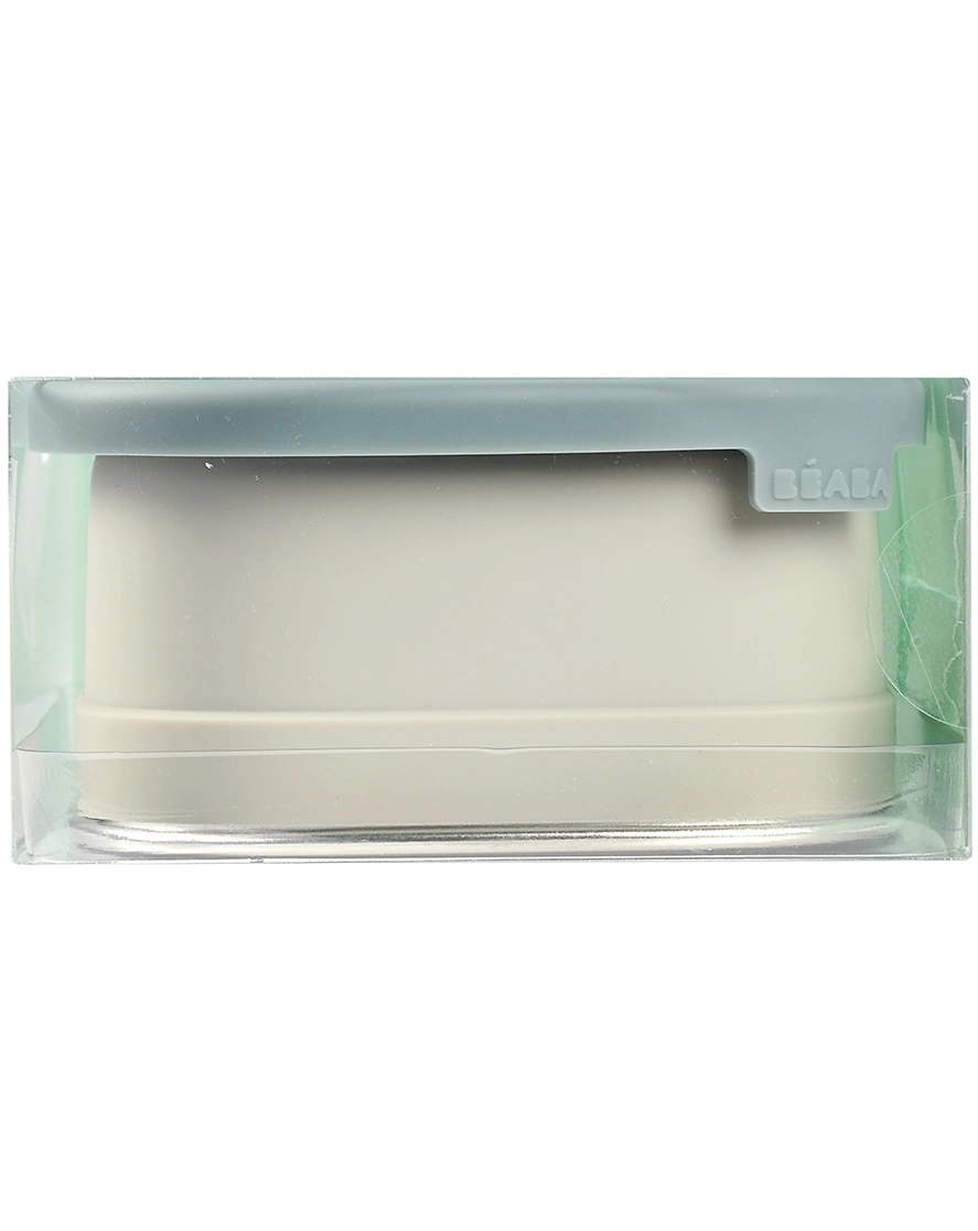 Edelstahl-Brotbox LUNCH mit Trenner in baltic blue