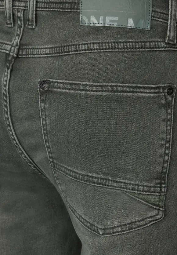 Softe Regular Fit Jeans - urban green wash
