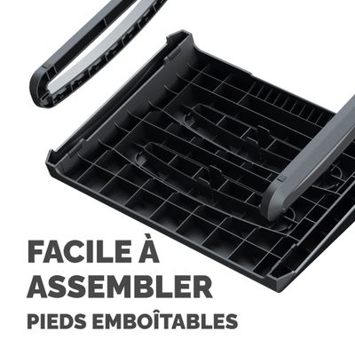 Fellowes Breyta - Repose-pieds - noir