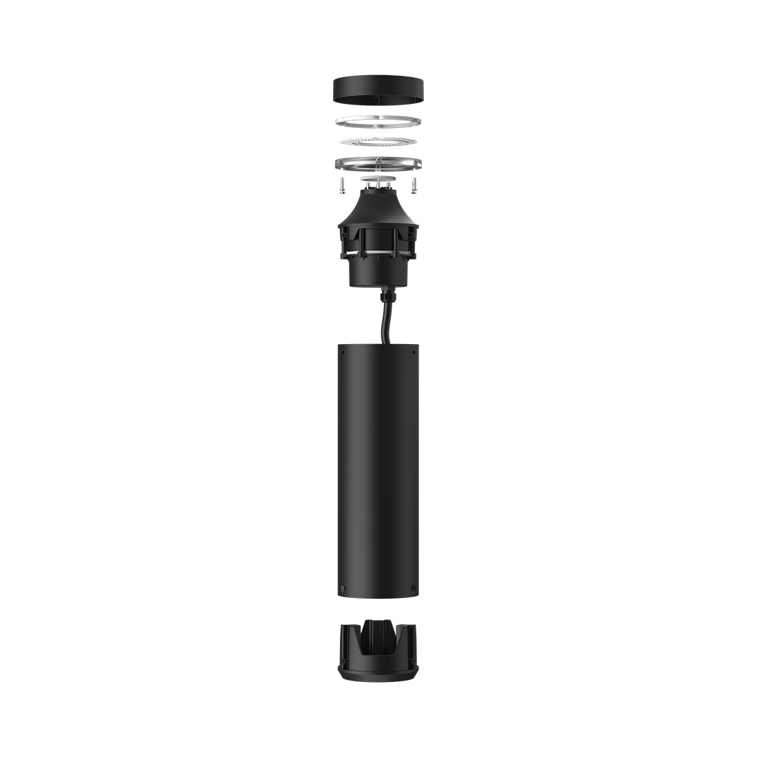 CONTINI LED Wegleuchte Rayo Ø 10cm x H35cm IP65