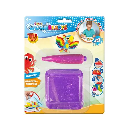 Craze Splash Beadys Single Pen mit Board, sortiert