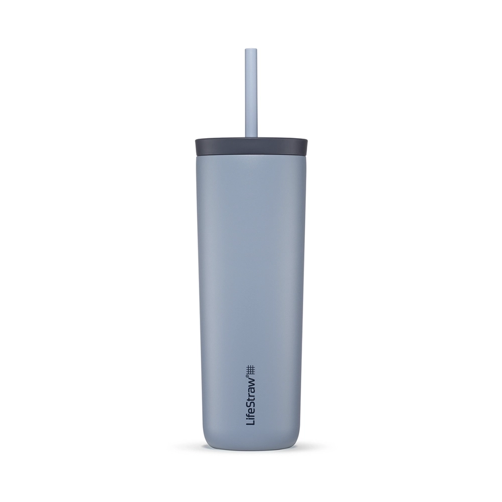 LifeStraw Tumbler Edelstahl-Wasserfilterbecher Icelandic Blue