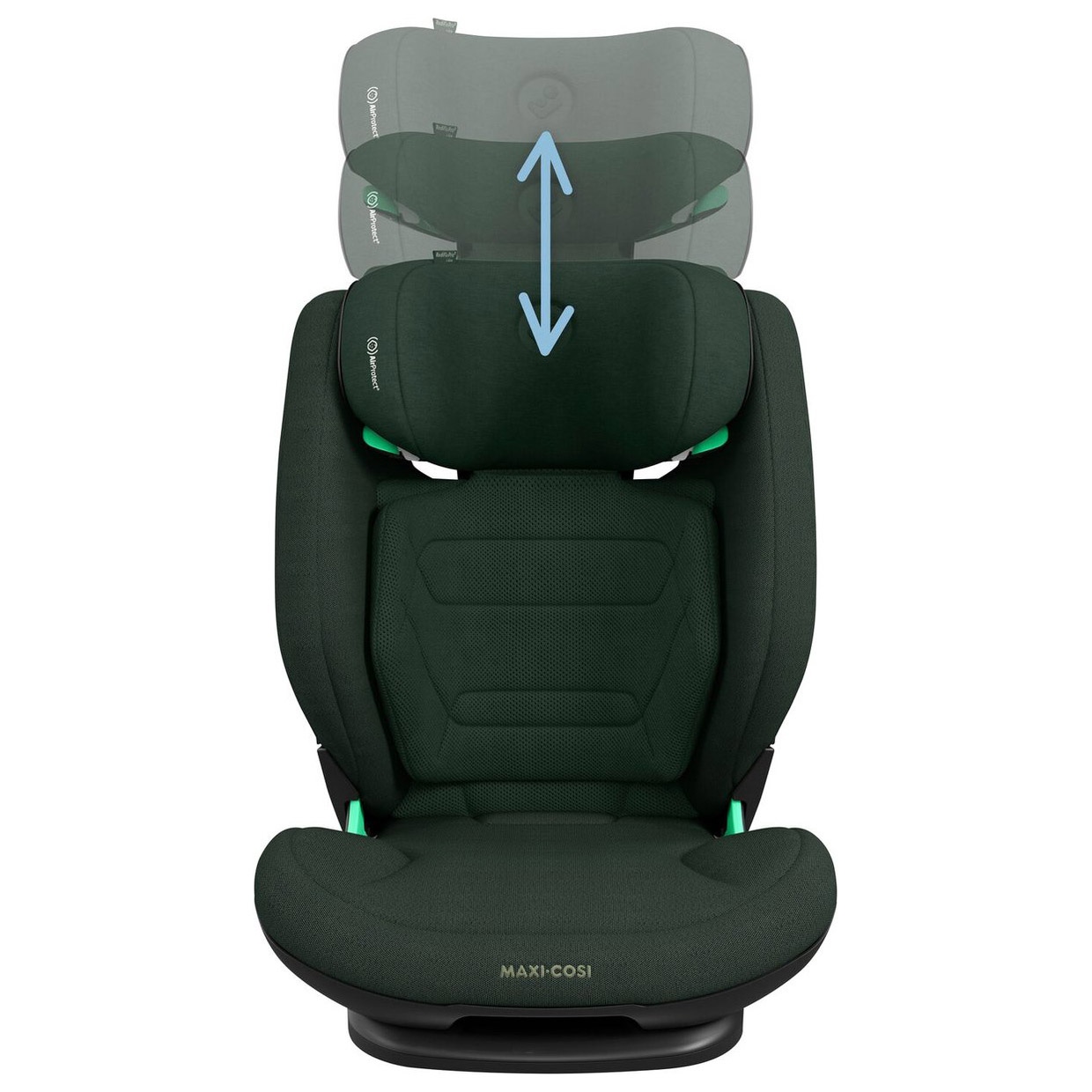 Maxi-Cosi RodiFix Pro2 i-Size groen - autostoelen met gordel bevestiging - Prén
