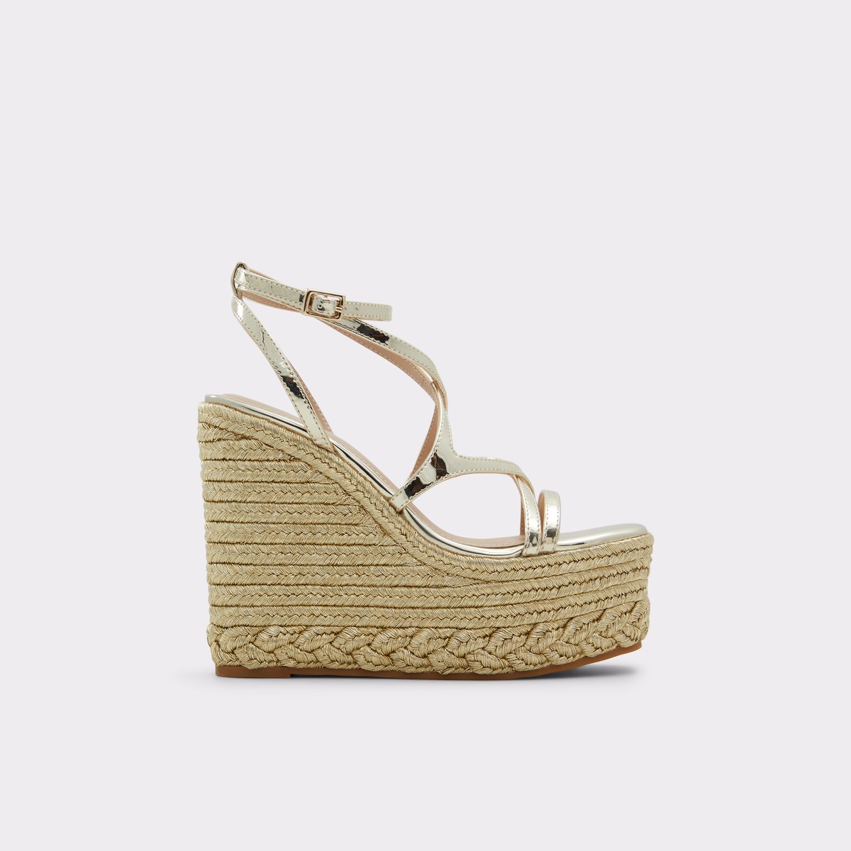 Portofino Champagne Women Wedges & Espadrilles