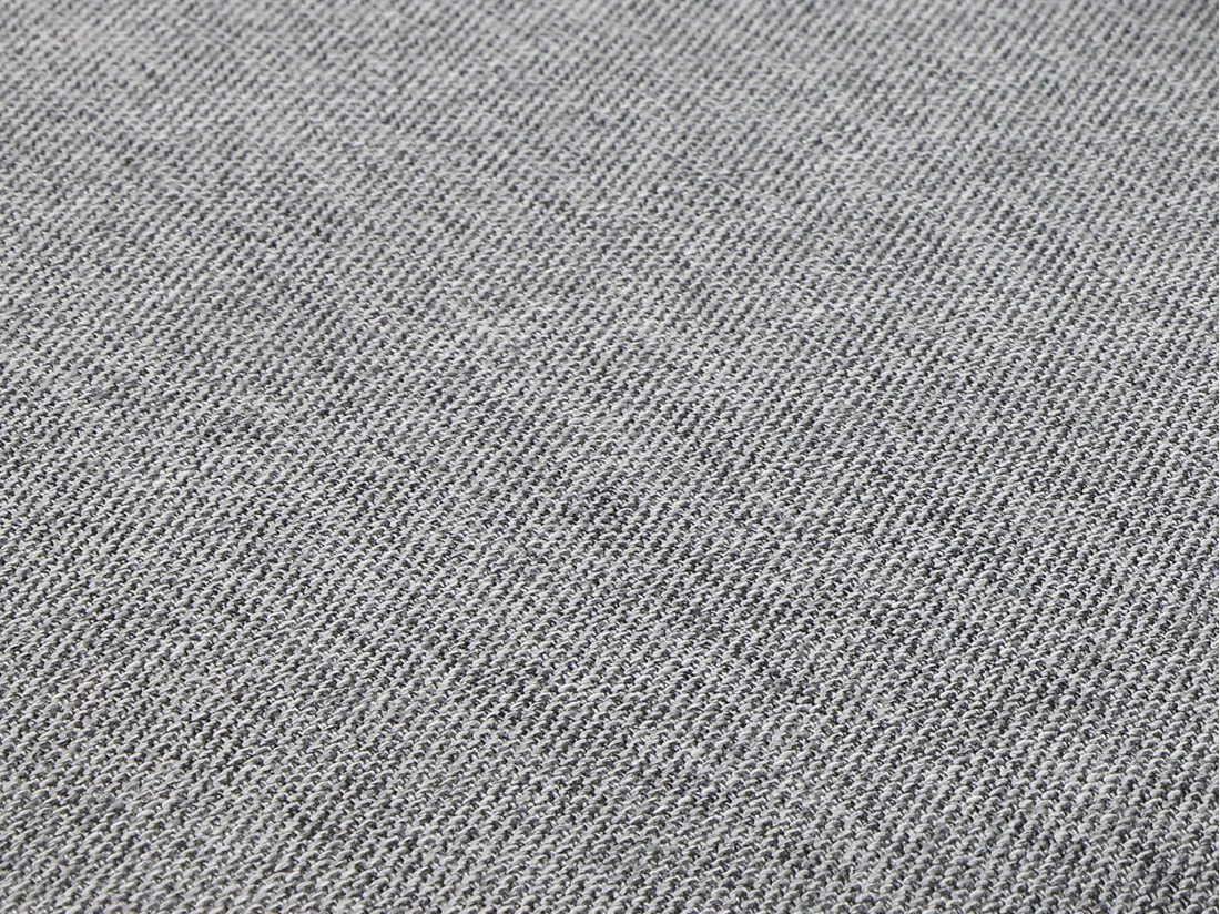 Canapé 2 places relax électrique en tissu gris MACARI