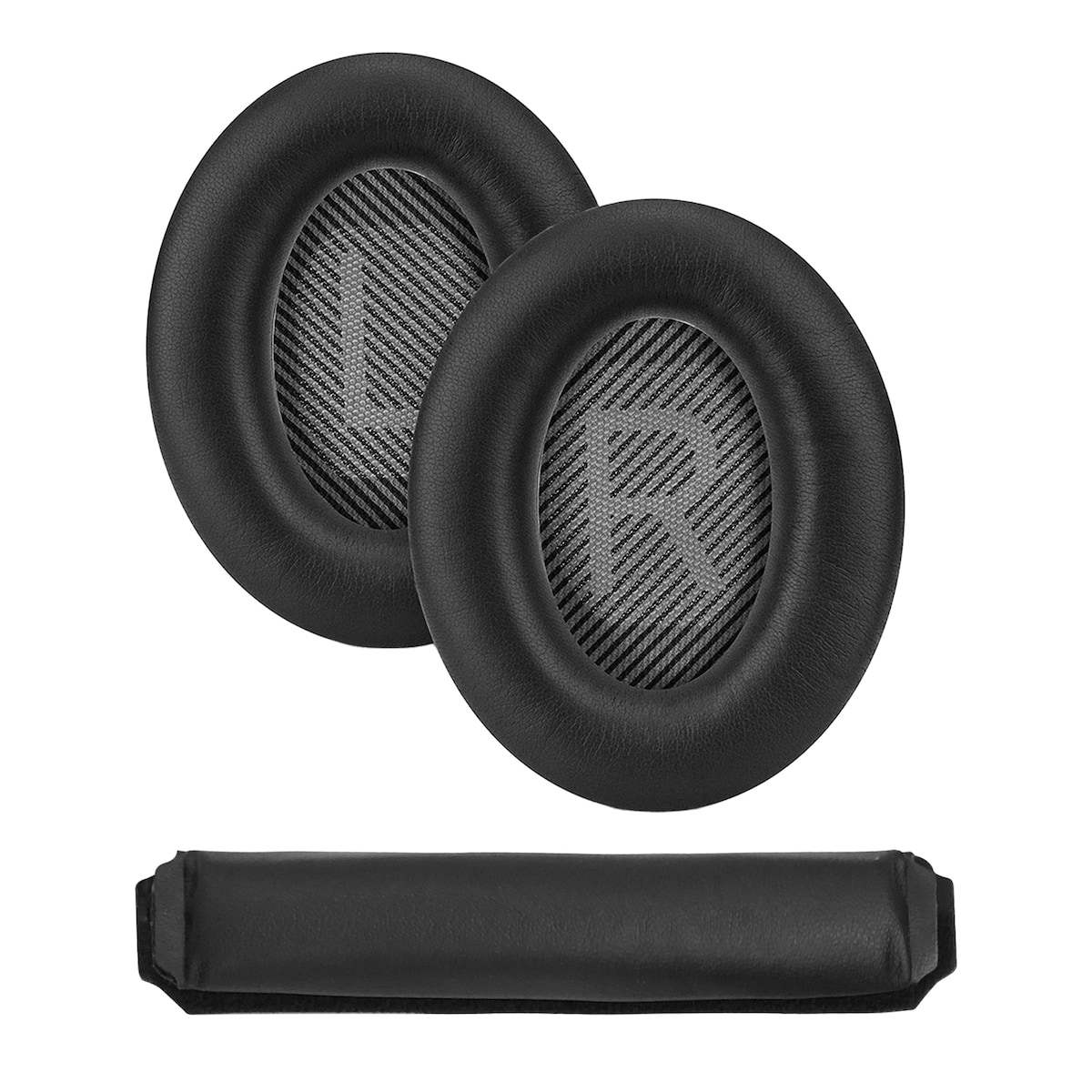 Øreputer og bøylepute til Bose QC15 QC25 QC35 hodetelefoner