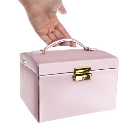 Smykkeskrin/etui - rosa
