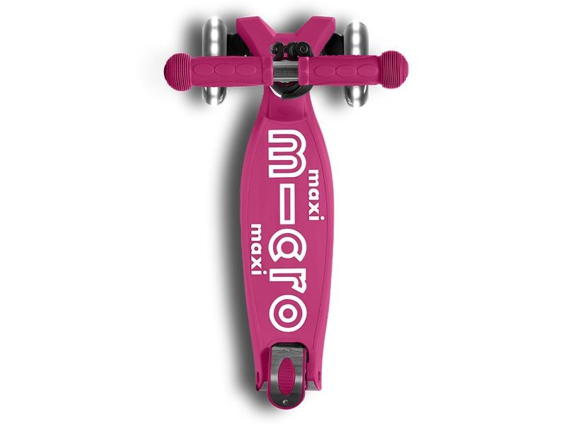 Micro Mobility Kickboard Maxi Micro Deluxe LED Foldable Faltbares Kickboard