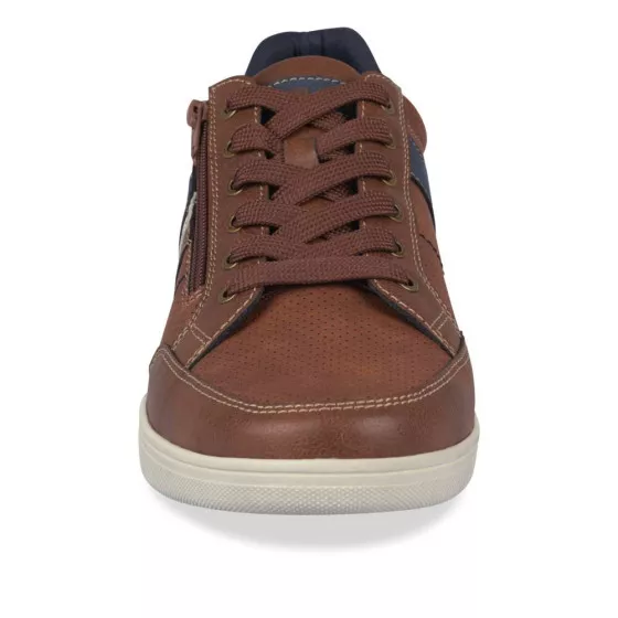 Baskets MARRON DENIM SIDE