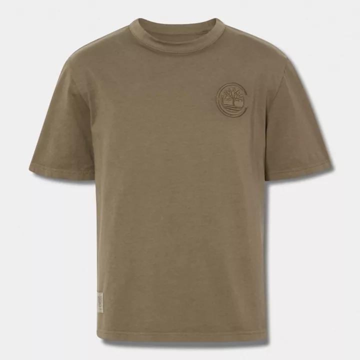 T-shirt à manches courtes Future73 Timberland x CLOT unisexe en vert foncé
