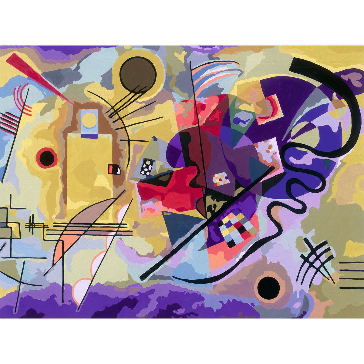 Ravensburger Spiel ART Collection: Gelb, Rot, Blau (Kandinsky)