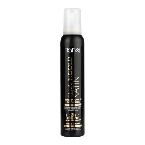 Tahe Botanic Keratin Gold Satin Espuma de Fixação 3 200ml