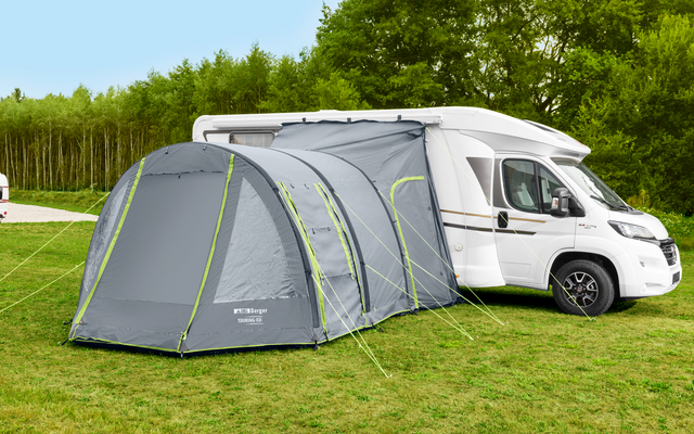 Berger Touring Air XL Reisemobil- / Kastenwagen aufblasbares Vorzelt mit Moskitotür und fest eingebauten Boden