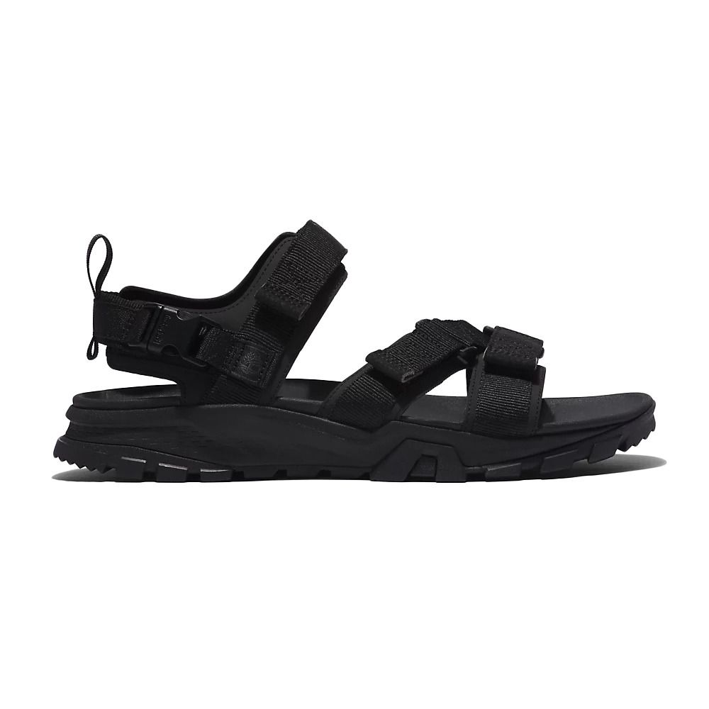 Timberland GARRISON TRAIL - Sandales Homme blackout webbing