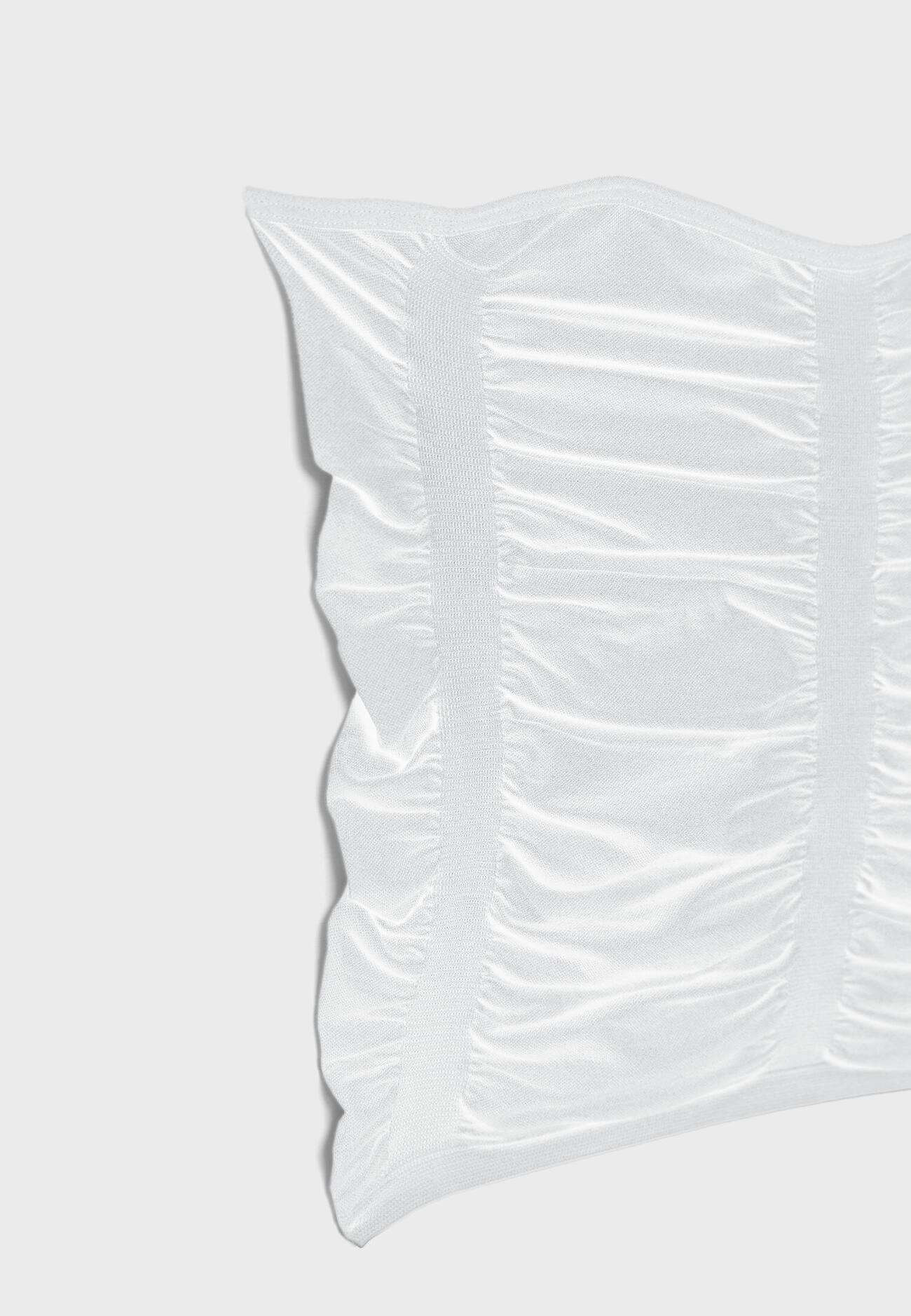 Top bandeau franzido