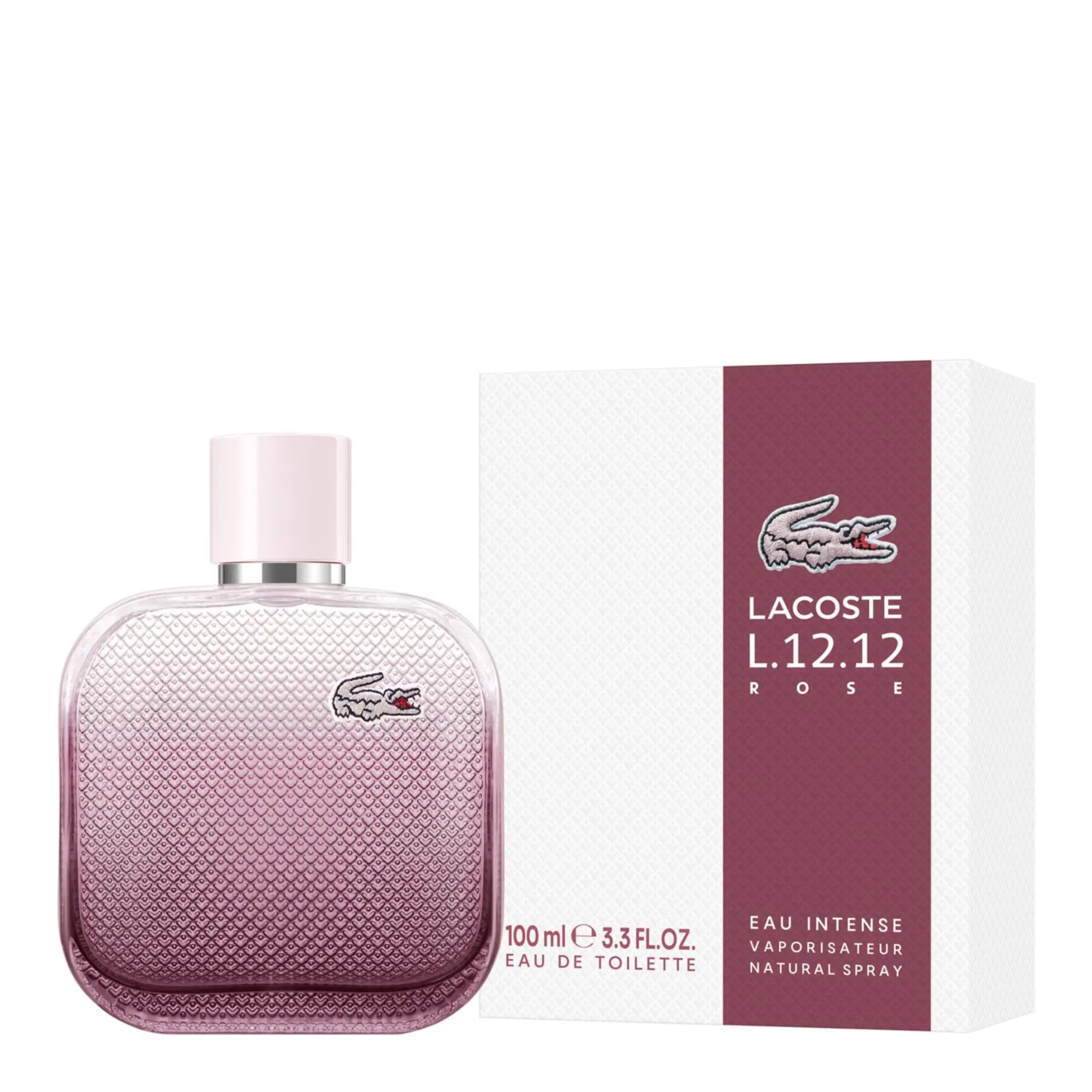 Lacoste - Lacoste L.12.12 Rose - Eau Intense Eau de Toilette- Eau de toilette