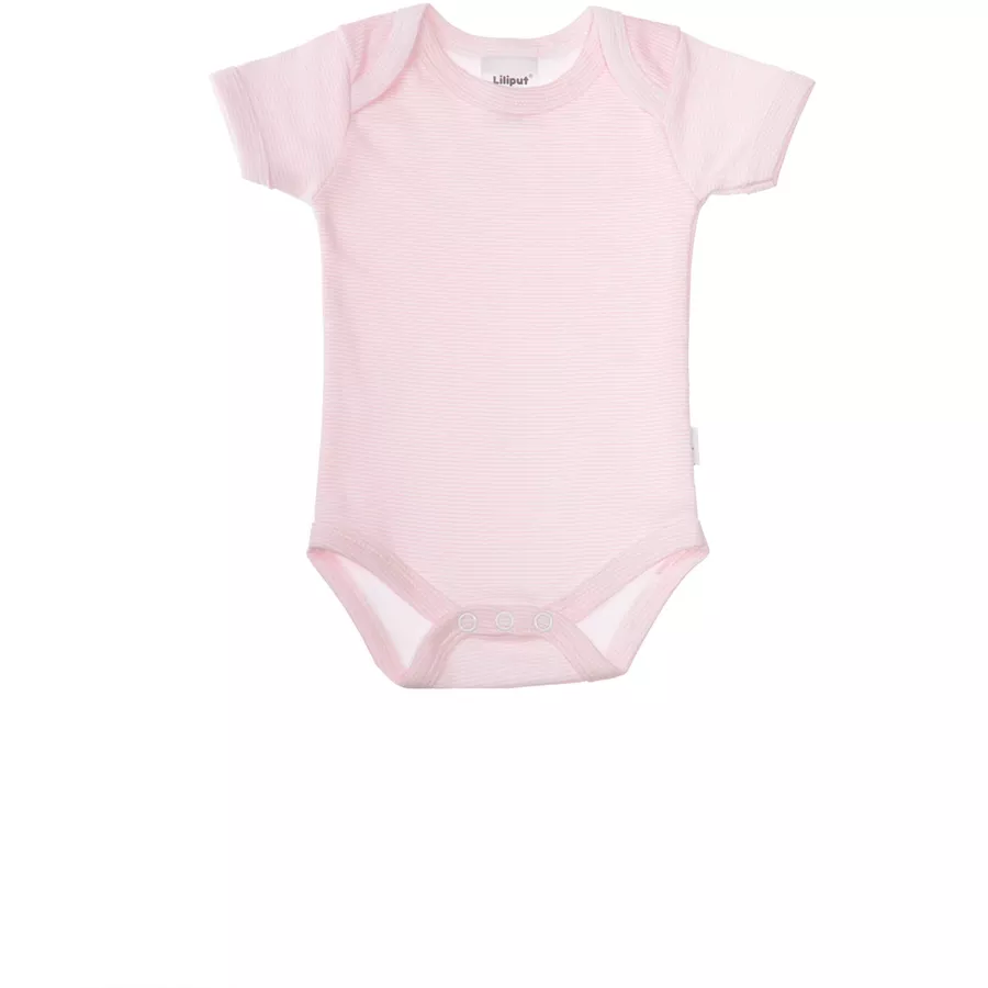 Liliput Kurzarm-Body Rosa Gestreift rosa-weiß gestreift
