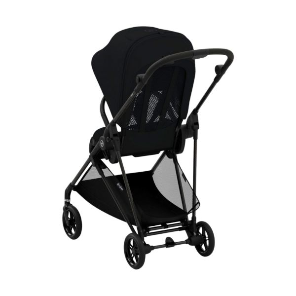 Cybex Melio Kinderwagen - Carbon - Magic Black
