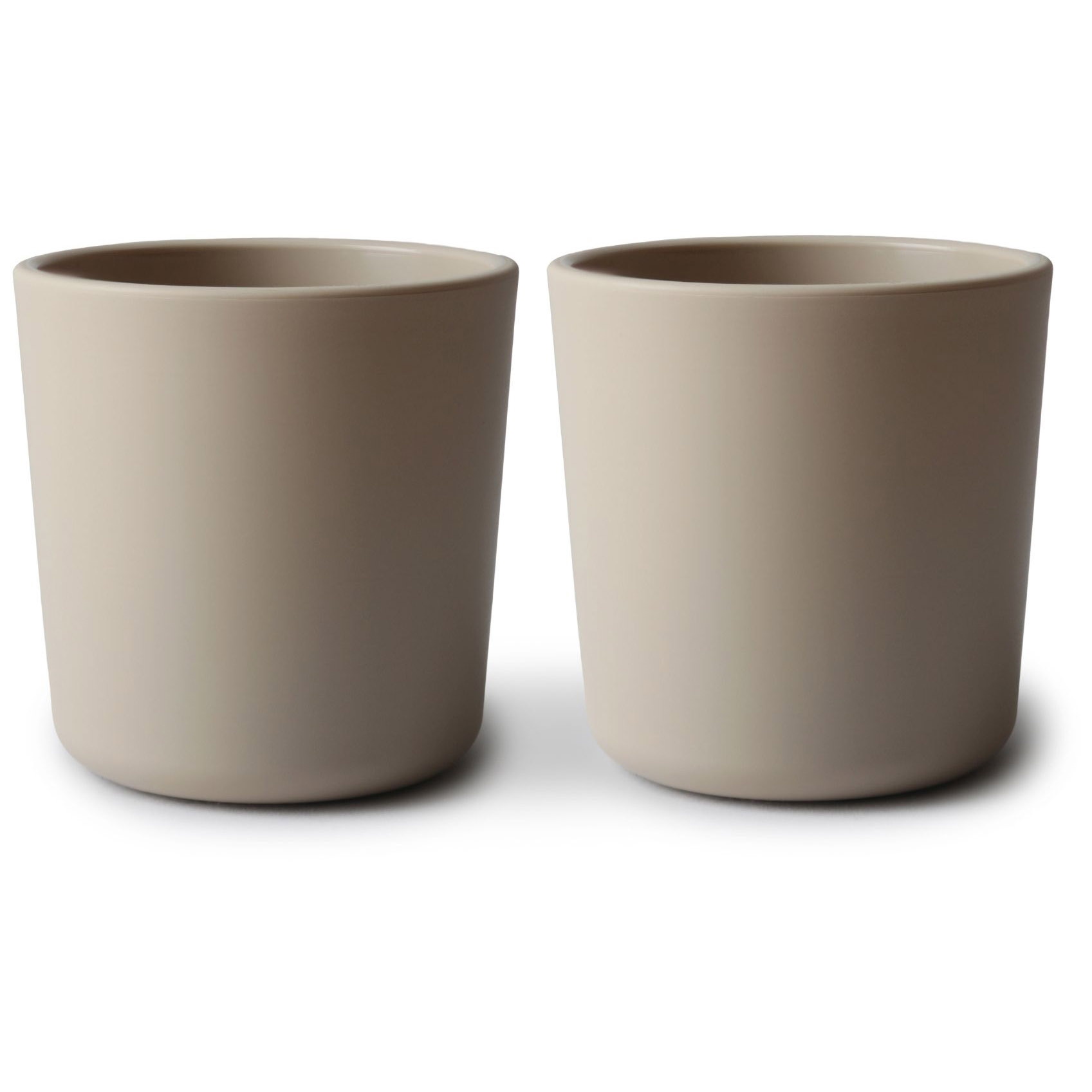 Mushie drinkbeker 2 stuks beige