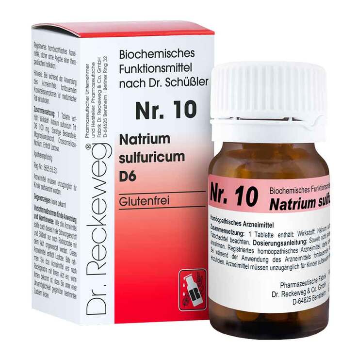 Biochemie 10 Natrium sulfuricum D6 Tabletten, 200 St