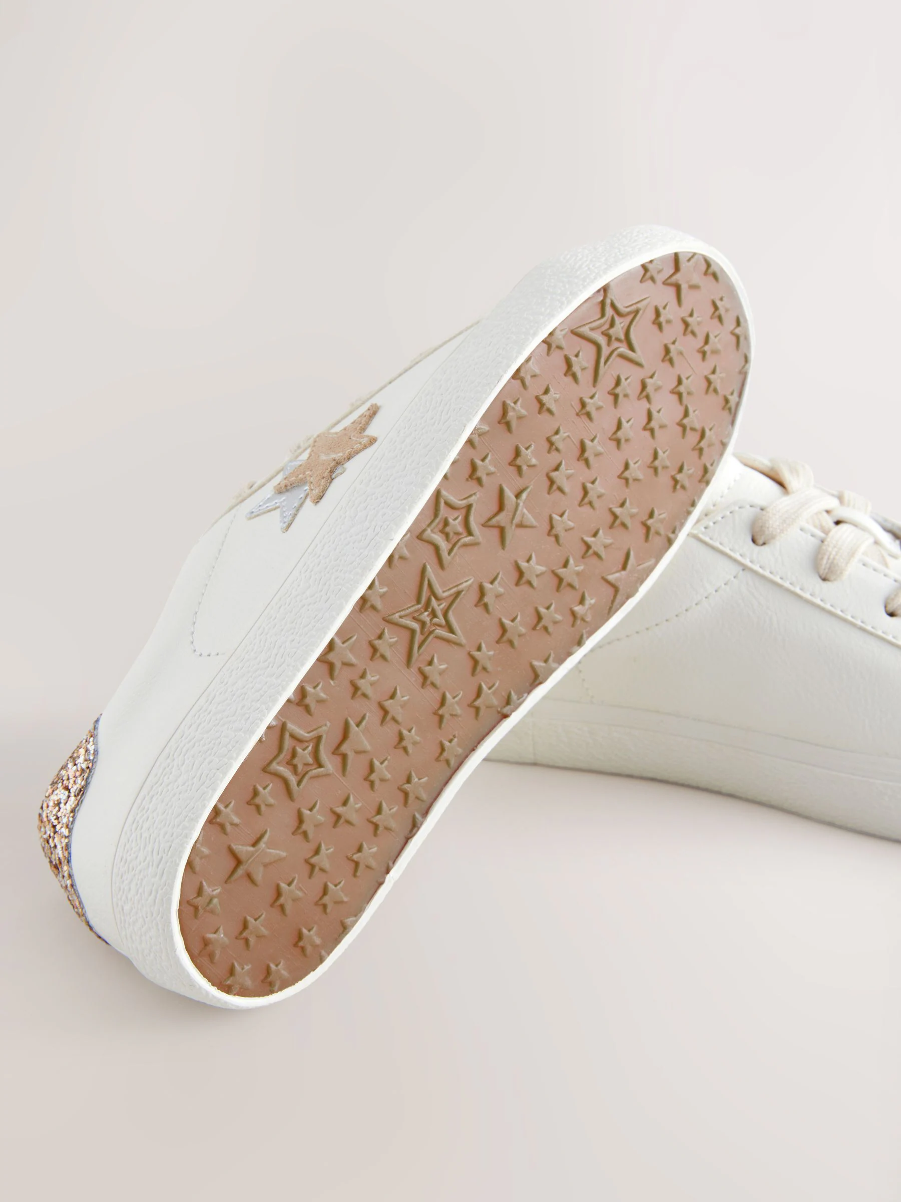 Neutraal - Sneaker met veters