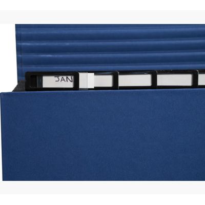 Exacompta Iderama - Classeur ménager (valisette trieur) 12 onglets - disponible dans différentes couleurs