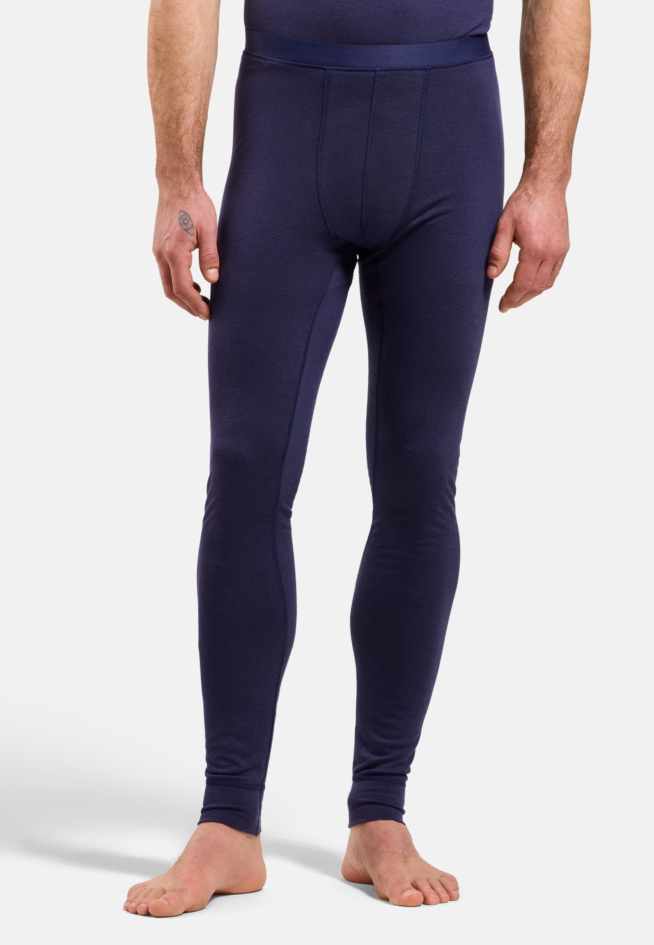 Natural Merino 200 Base Layer Tights in eclipse