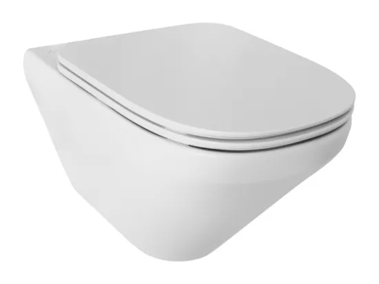 WC suspendu sans bride JACOB DELAFON Modern Life + abattant extra-plat