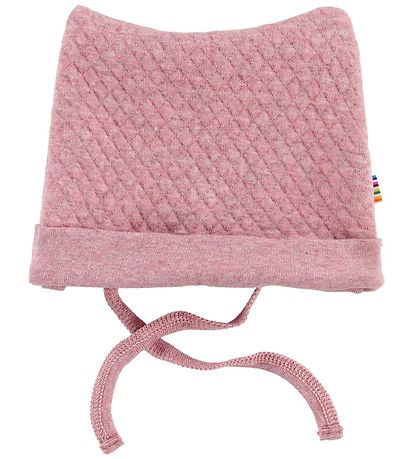 Joha Babymütze - Rosa Meliert m. Struktur