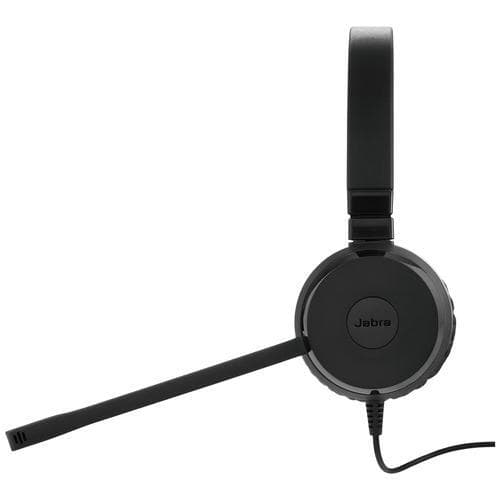 Jabra Evolve 20SE MS Stereo, Headset, Headset, Kontor/Callcenter, Sort, Binaural, Kina