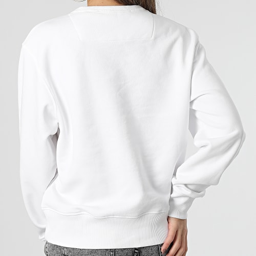 Sweat Crewneck Femme W2YQ16 Blanc